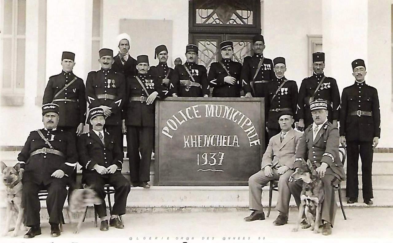 72- khenchela - Police municipale -1937.jpg